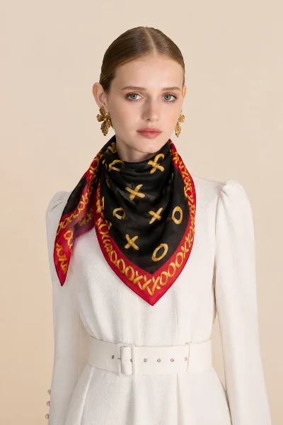 Lenço em seda Paloma Picasso